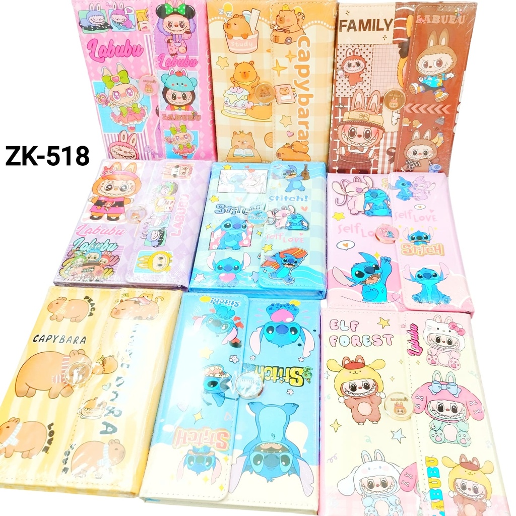 anotador labubu/stitch x1u.