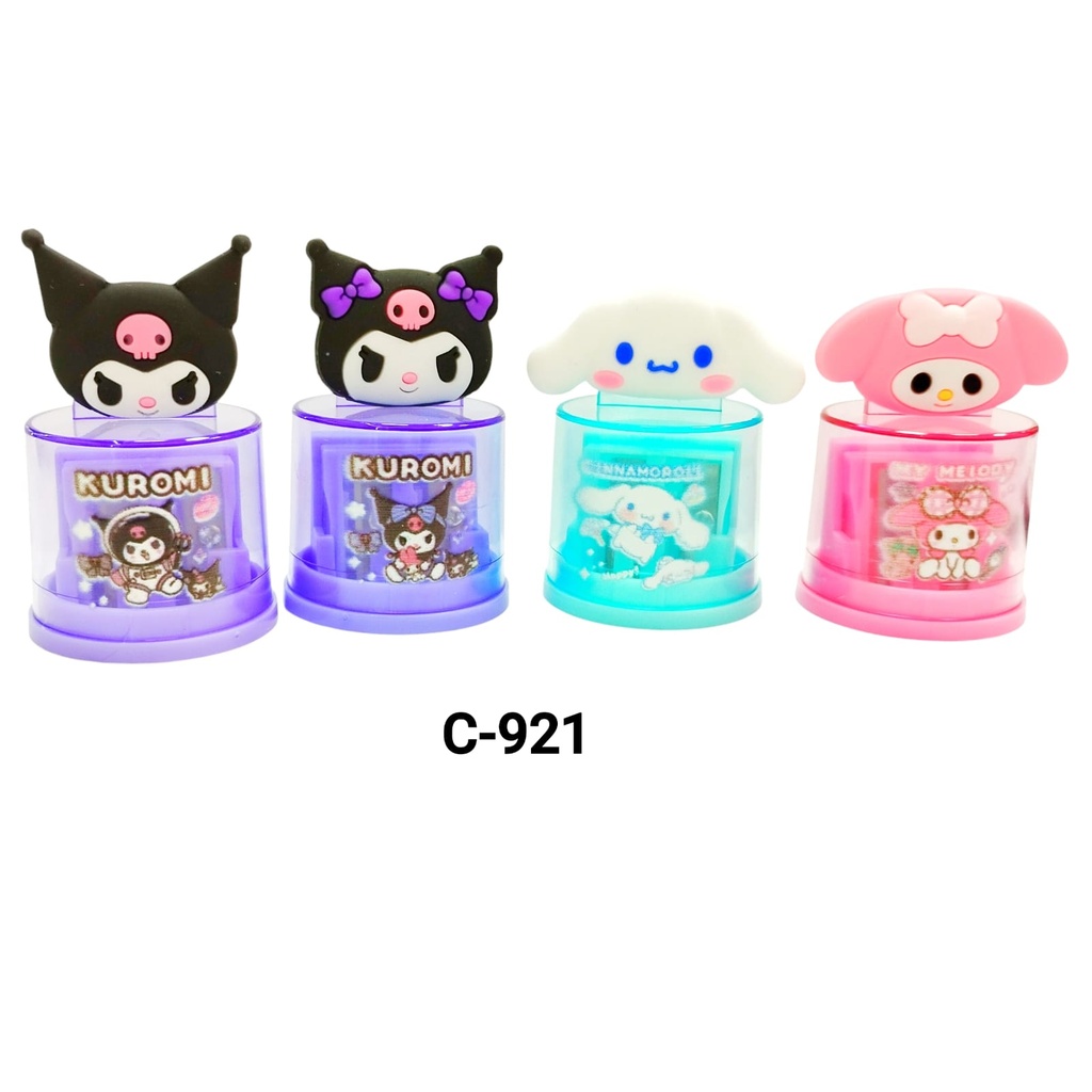 sacapuntas sanrio & stitch x1u.