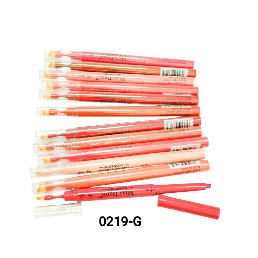 delineador labial c/ cepillo miss demi x1u.