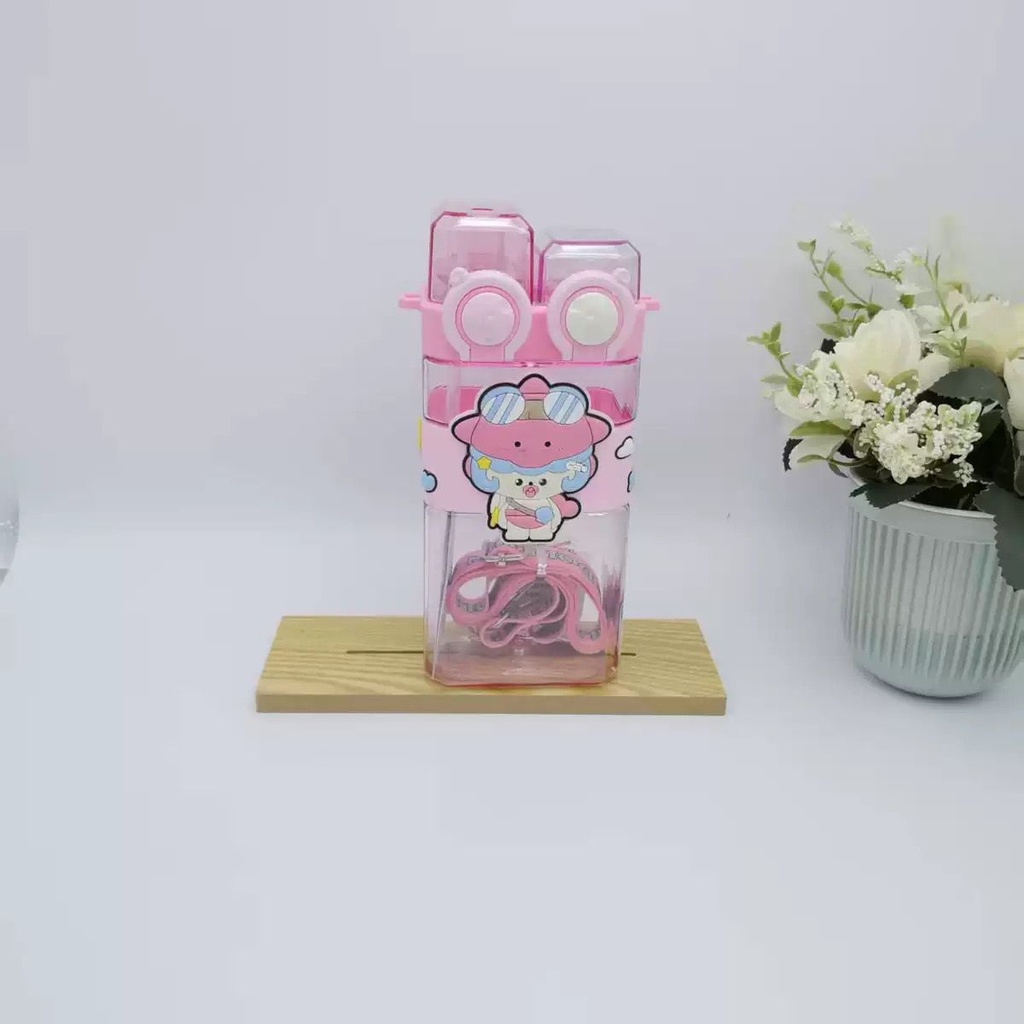 botella doble pico c/tira x1u.