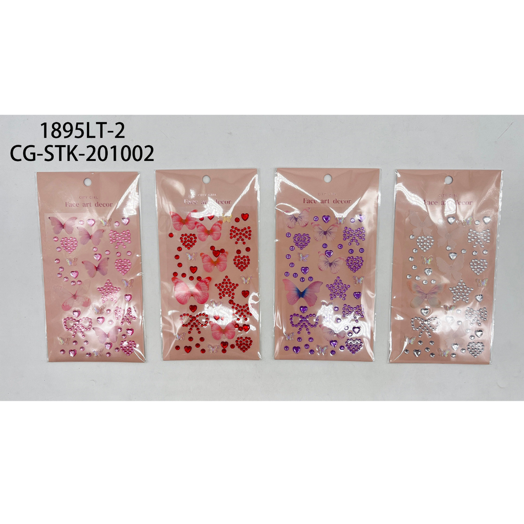 [PG-1895LT-2] stickers para rostro