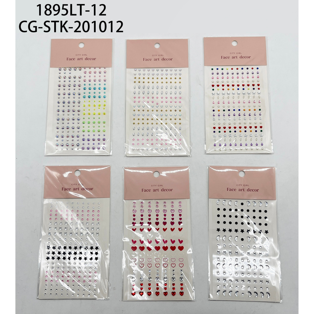 stickers para el rostro