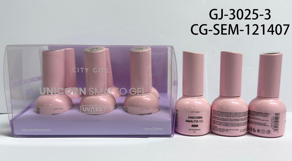 esmalte unicornio uv/led  -10ml