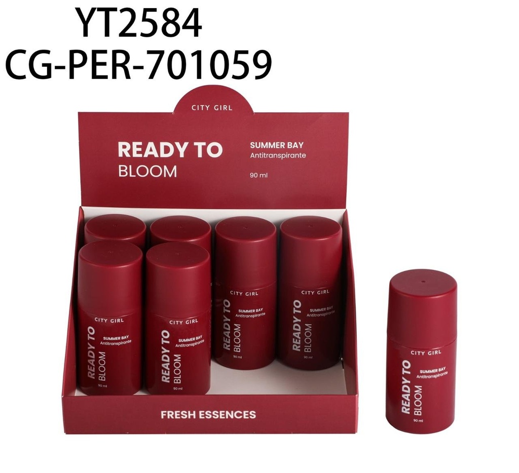 [PG-YT2584] desodorante antitranspirante en roll-on summer bay 90ml