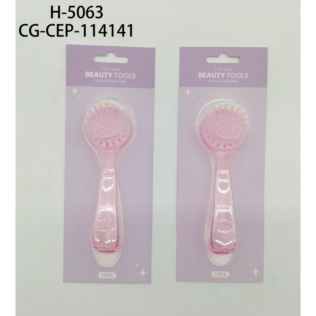 [PG-H-5063] cepillo para uñas redondo