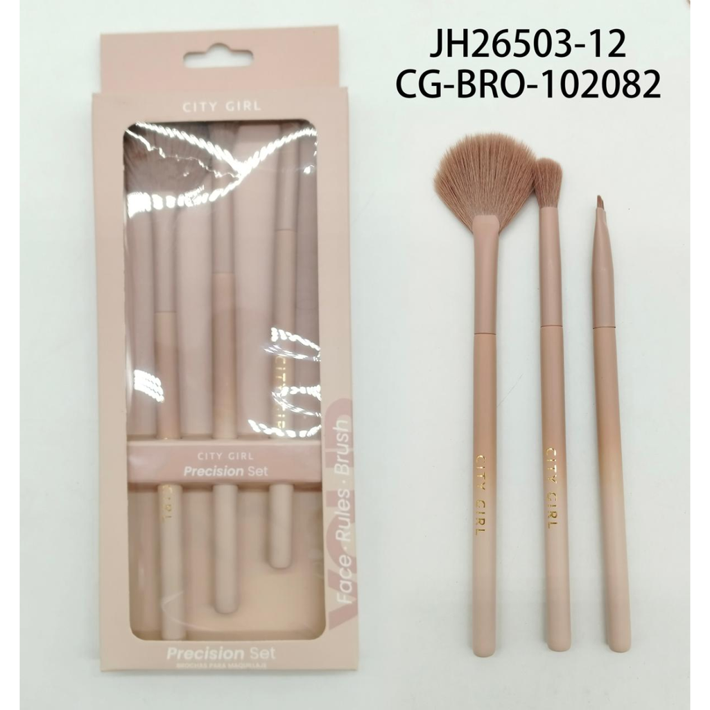 set de brochas para difuminar 3pcs