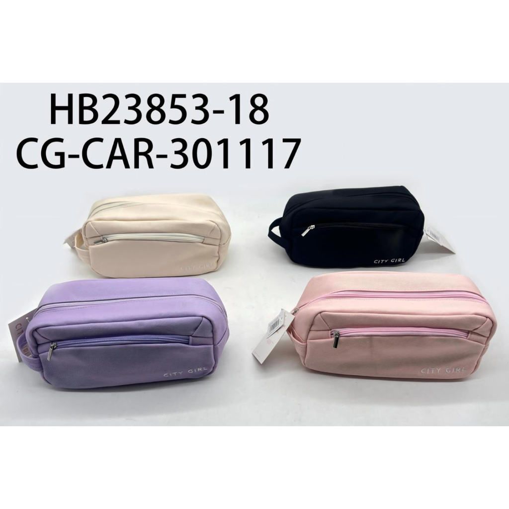 cartuchera con doble bolsillo