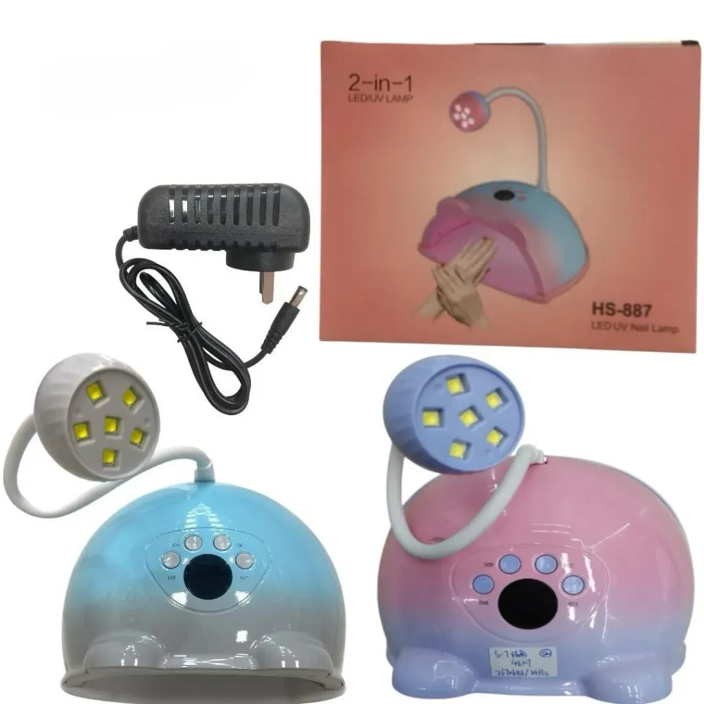 [PT-HS-887] 2 en 1 cabina lámpara uv para uñas
