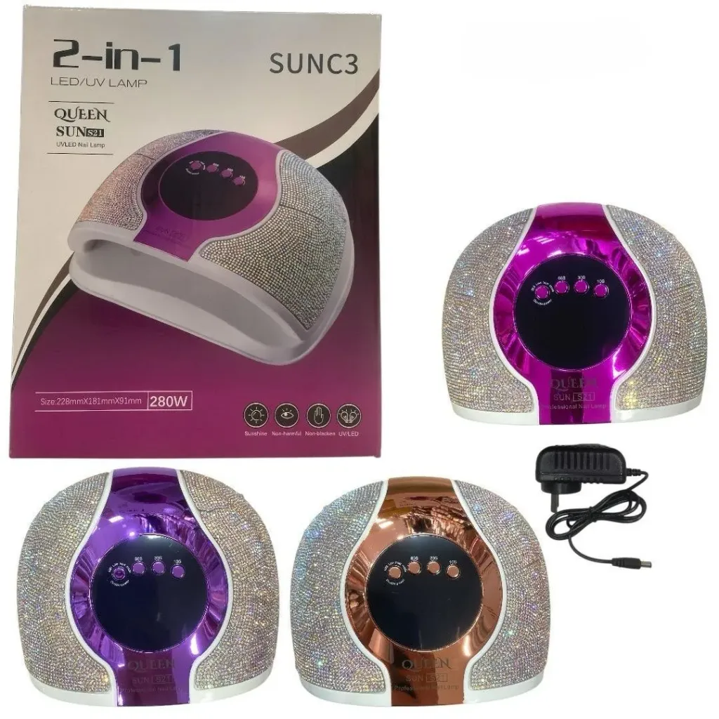 [PT-SUNC3] 2 en 1 cabina lámpara uv para uñas