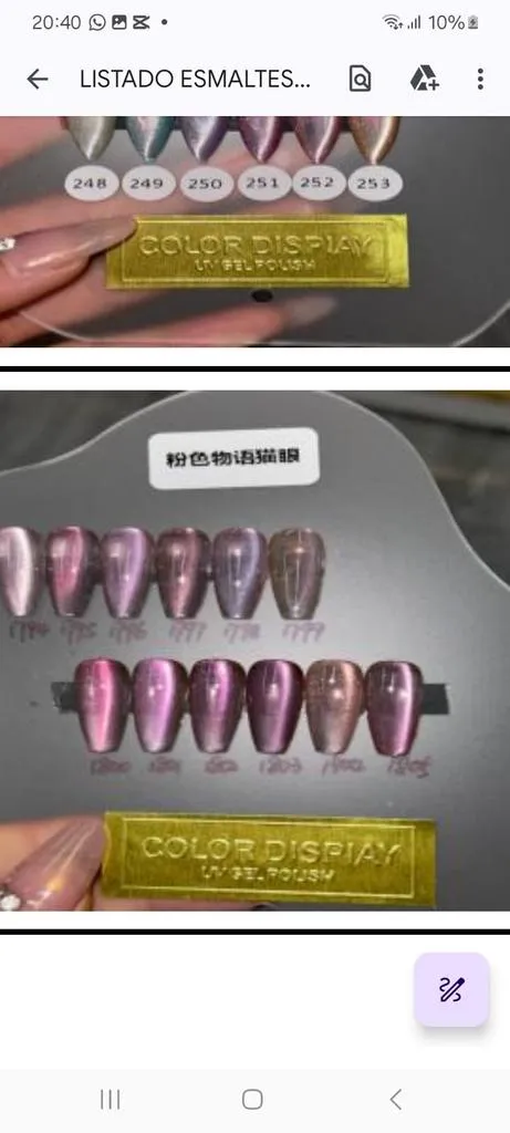 [GB-111] Esmaltes Ojo de gato rosa monogatari ____BULTO X 480 UND