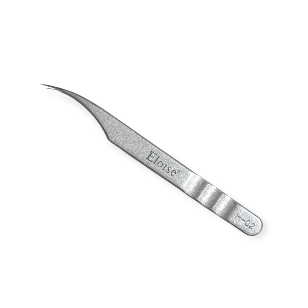 [PL-H-01-190014] Pinza para pestañas plateada Delfin