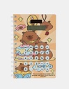 cuaderno con calculadora