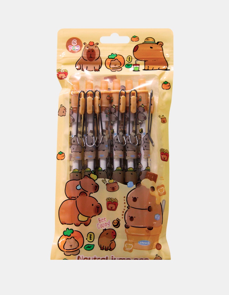 6 boligrafos ___ PACK X20