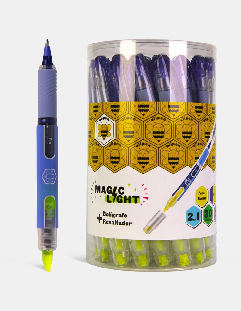 boligarfo con resaltador set x30