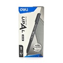 boligrafo en gel negro set x12