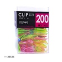 clips plasticos pcs*200
