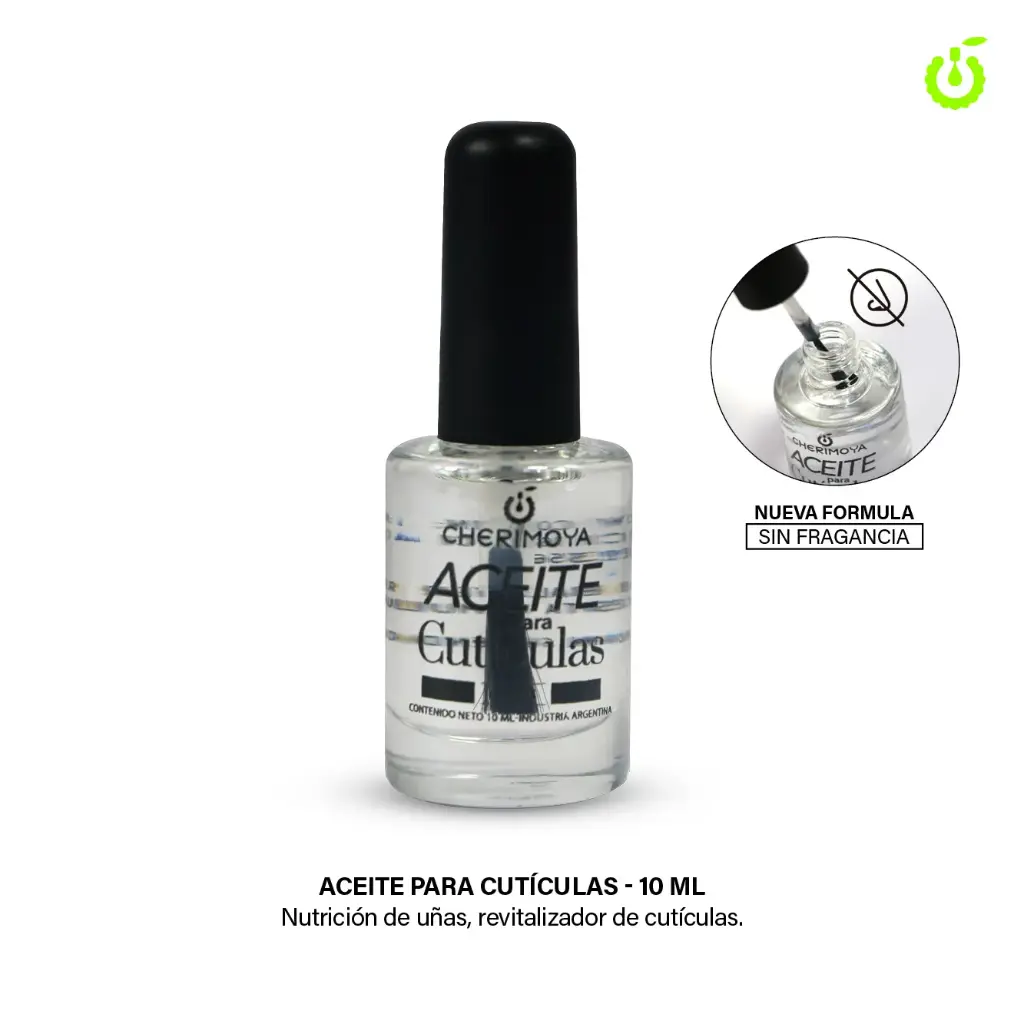 [CH013] Aceite para cutículas  10ml CHERIMOYA ___ PACK X16