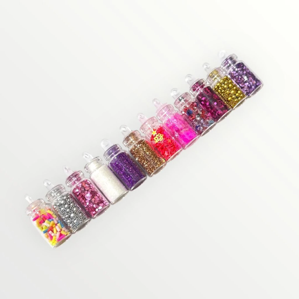 [PL-BL12-L-018515] frasco de deco de uñas x12 chico