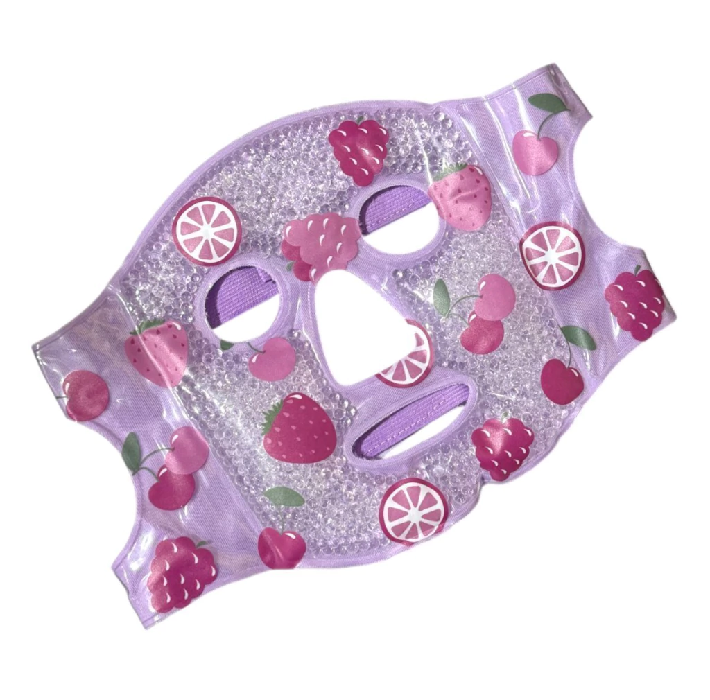 [PL-YZ37-101513] mascarilla facial con gel estampado frutal