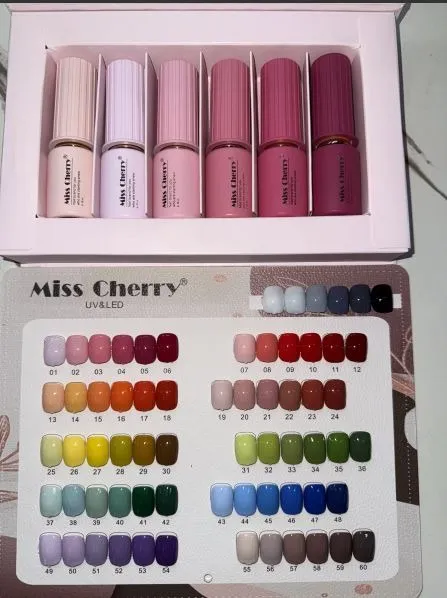 [GB-106] Esmalte botella de 18 ml, caja 6 en 1___BULTO X360 UND