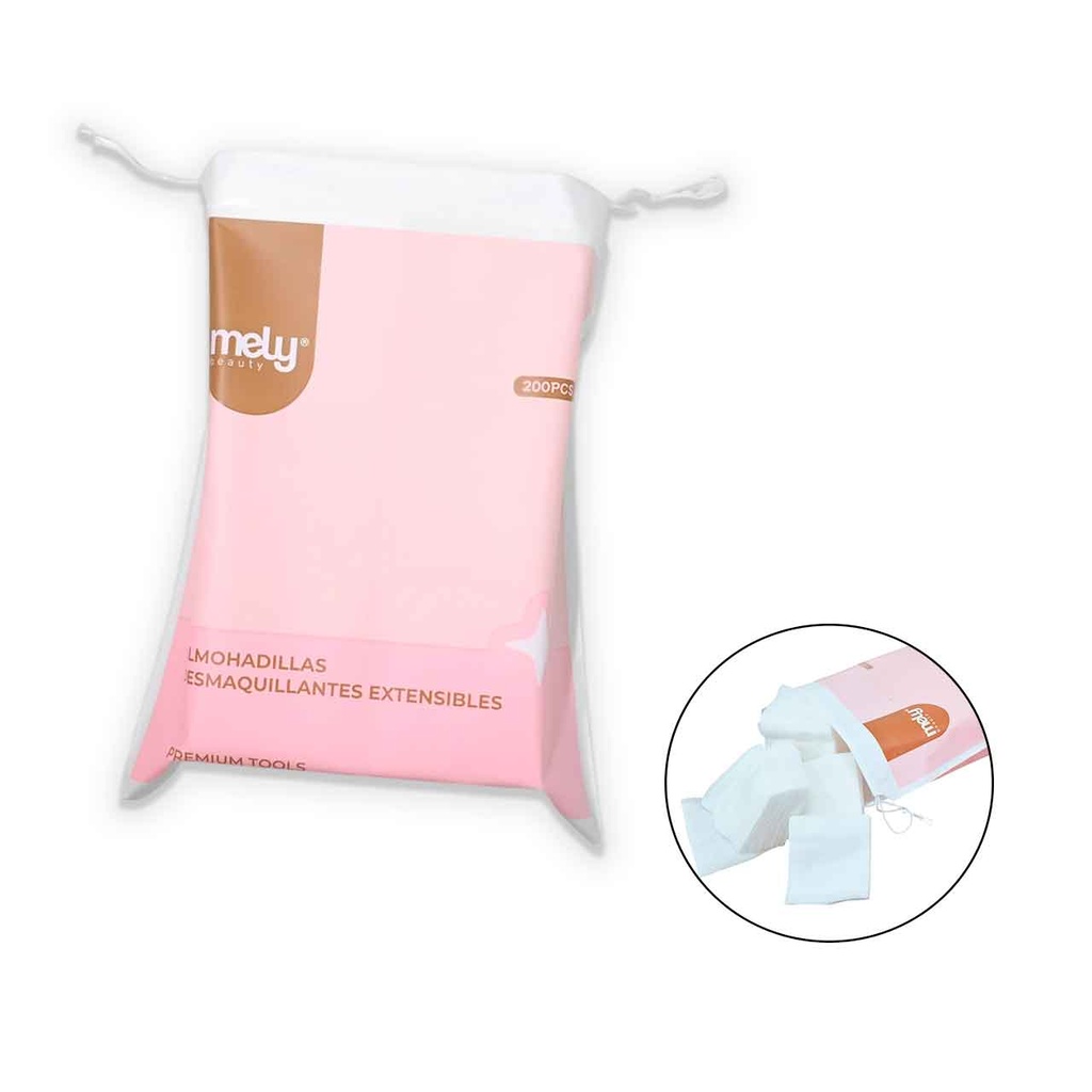 [PM-MYB3-0017] almohadillas desmaquillantes x200 pcs