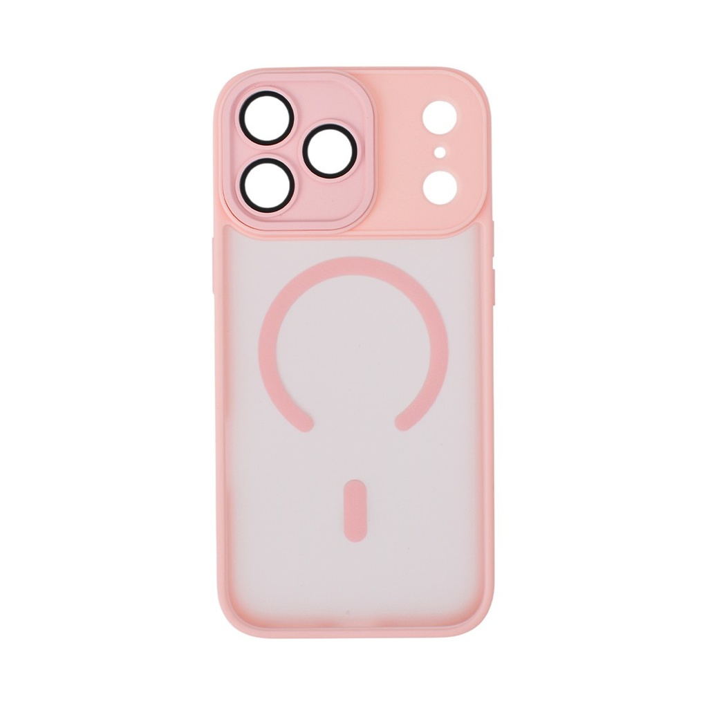[PM-NFD2-I17PM-RS] funda de silicona iphone 17 pro max novera rosa