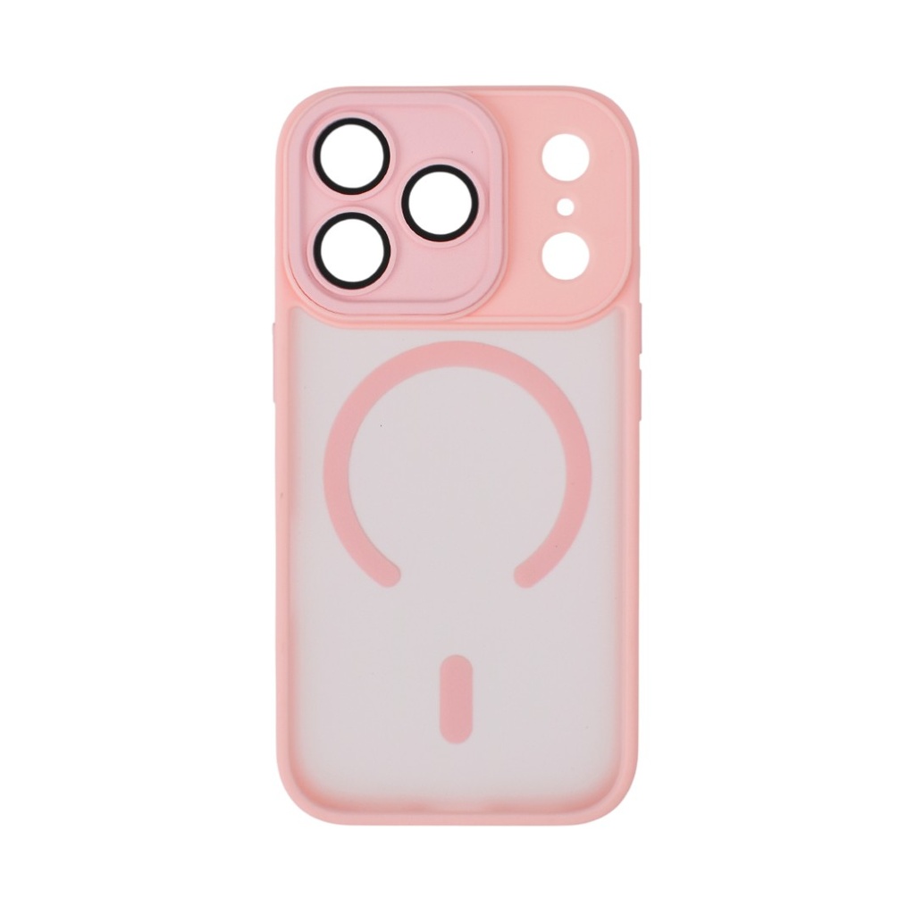 [PM-NFD2-I17P-RS] funda de silicona iphone 17 pro novera rosa