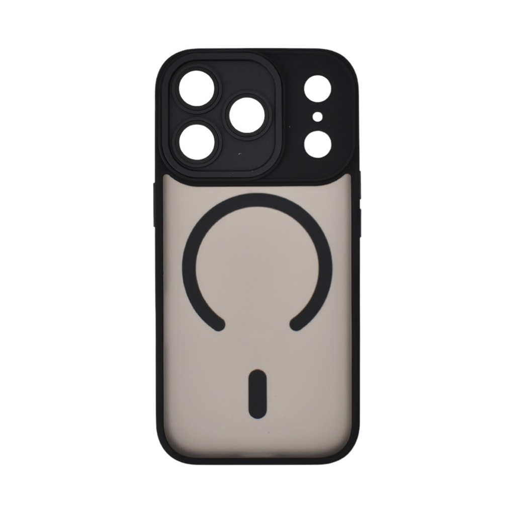 [PM-NFD2-I17P-NR] funda de silicona iphone 17 pro novera negra