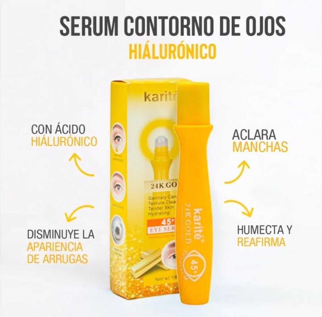 serum óleo de/para ojeras Karite 24k GOLD