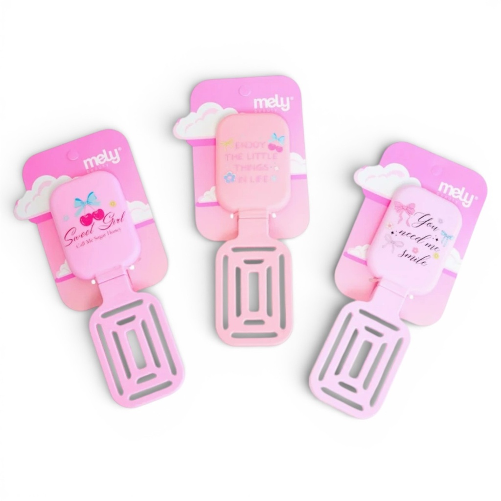 [PM-MYG3-0016] CEPILLO PLEGABLE CON ESPEJO RECTANGULAR