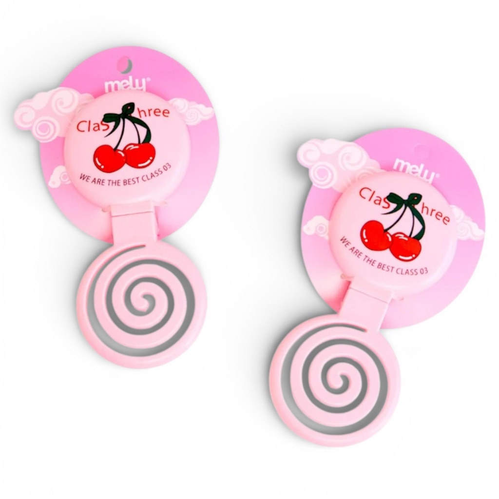 [PM-MYG3-0013] CEPILLO PLEGABLE CON ESPEJO REDONDO