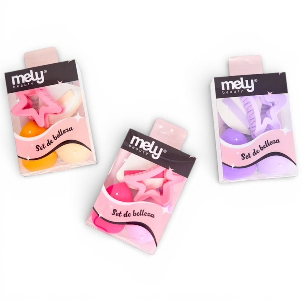 KIT BROCHE+ESPONJAS DE MAQUILLAJE