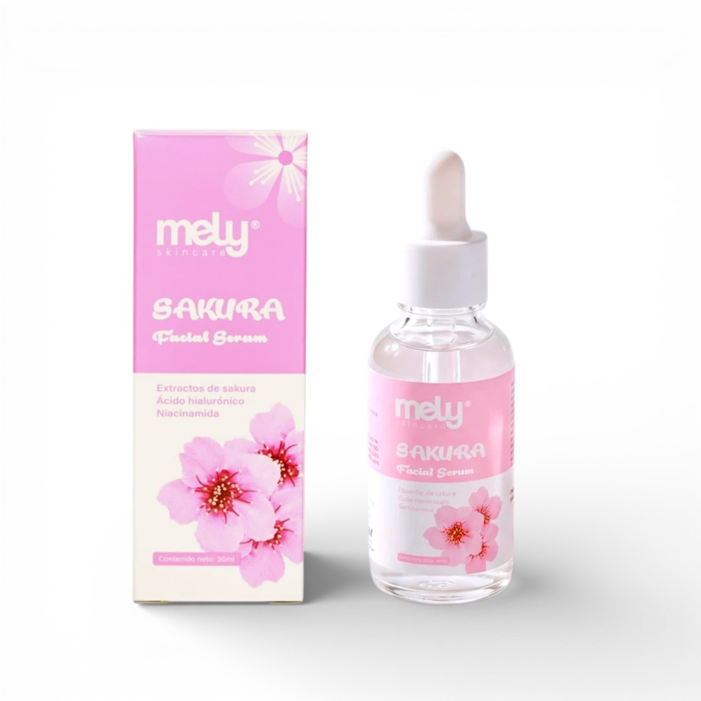 [PM-MY890007] SERUM FACIAL SAKURA HIALURÓNICO+NIACINAMIDA MELY