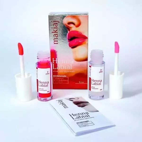 [PL-145734] Henna Labial Makiaj Tinte Para Labios Con Acido Hialuronico
