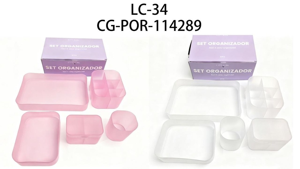 [PG-LC-34] set de organizadores