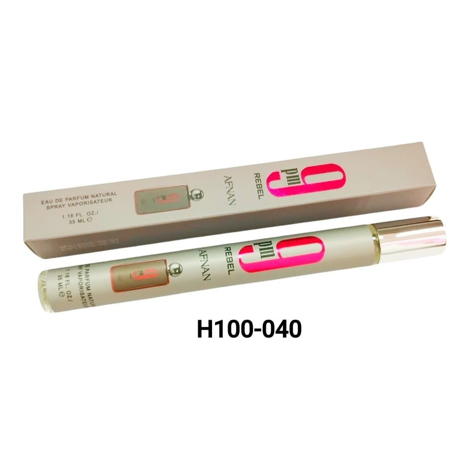 [PY-H100] PERFUME TUBO 9PM REBEL 35ML.