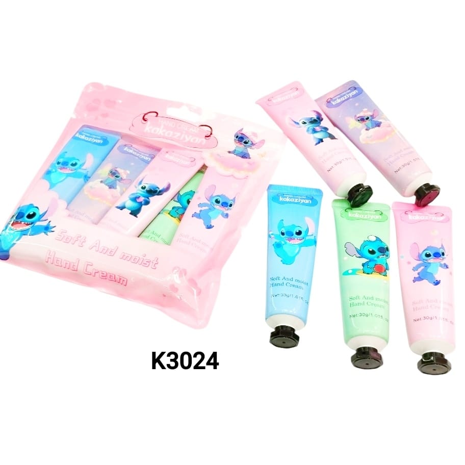 [PY-K3024] SET CREMA PARA MANOS STITCH X5PCS.