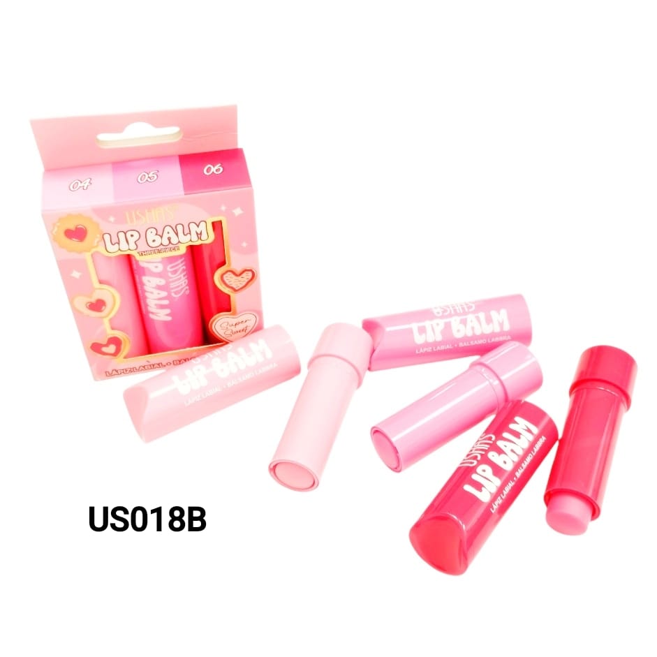 [PY-US018] BALSAMO LABIAL X3 USHAS.