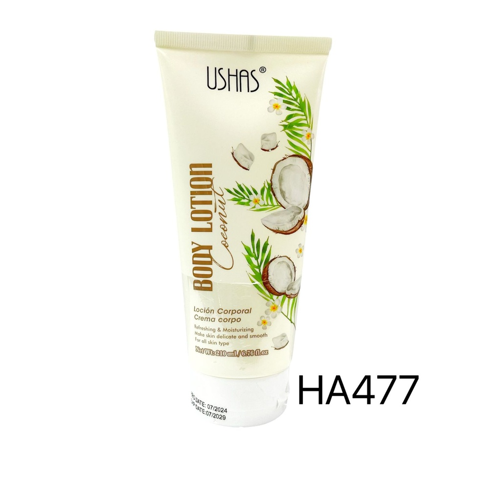 [PY-HA477] CREMA CORPORAL COCONUT USHAS 210ML