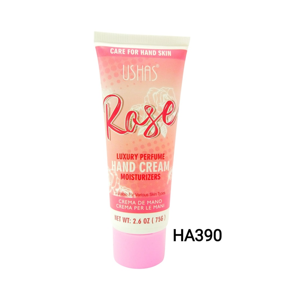 [PY-HA390] CREMA PARA MANOS ROSE USHAS
