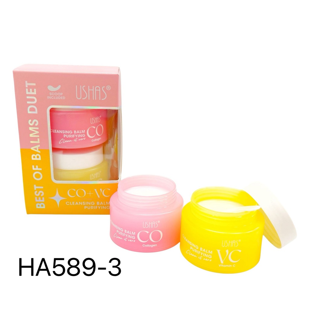 [PY-HA589-3] DUO DE BALSAMOS VITAMINA C Y COLAGENO USHAS