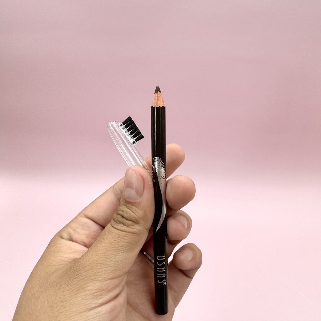 [PY-P1011-MIX] P1011-MIX LAPIZ P/CEJAS CON CEPILLO USHAS  ___PACK X12