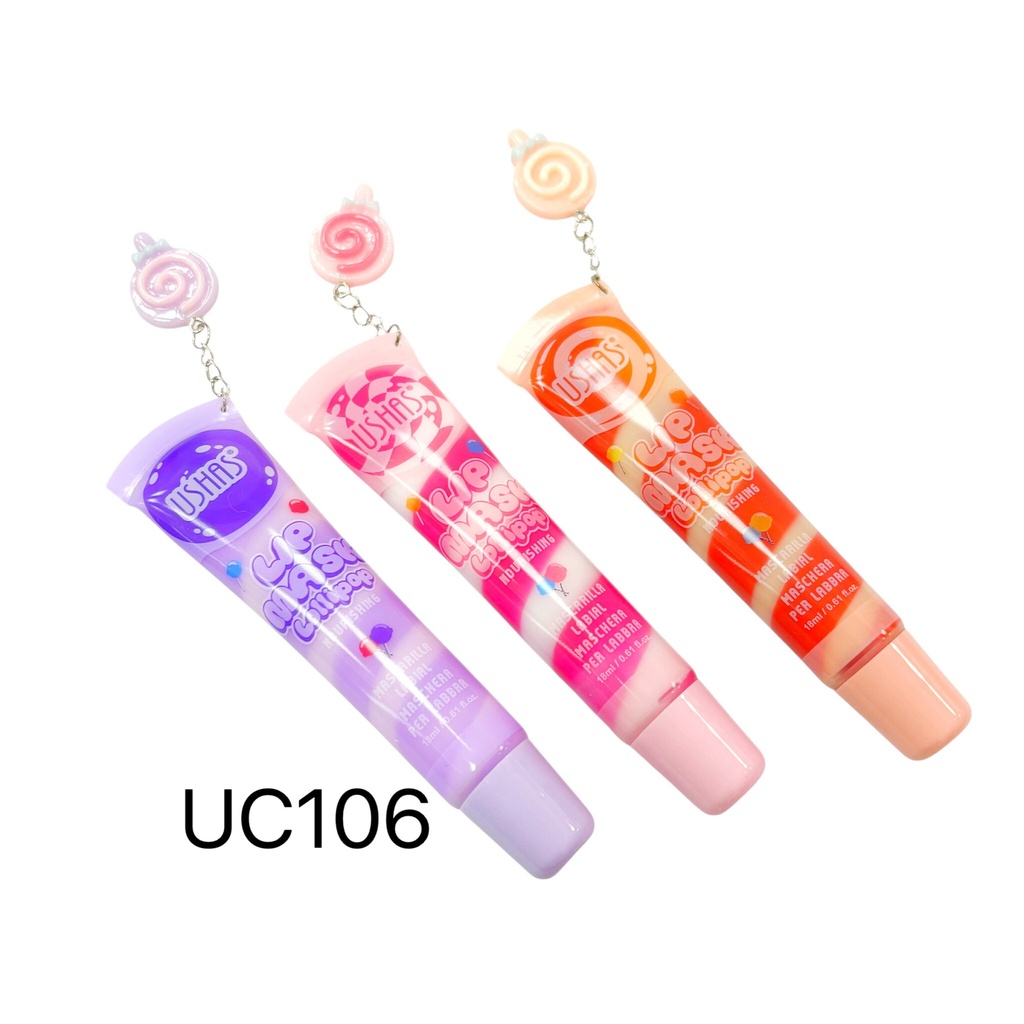 [PY-UC106] GLOSS USHAS C/ CHARM PALETA
