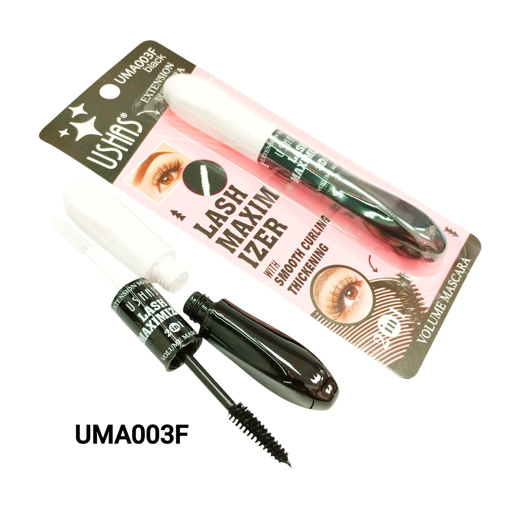 [PY-UMA003F] MASCARA DE PESTAÑAS 2 EN 1 USHAS