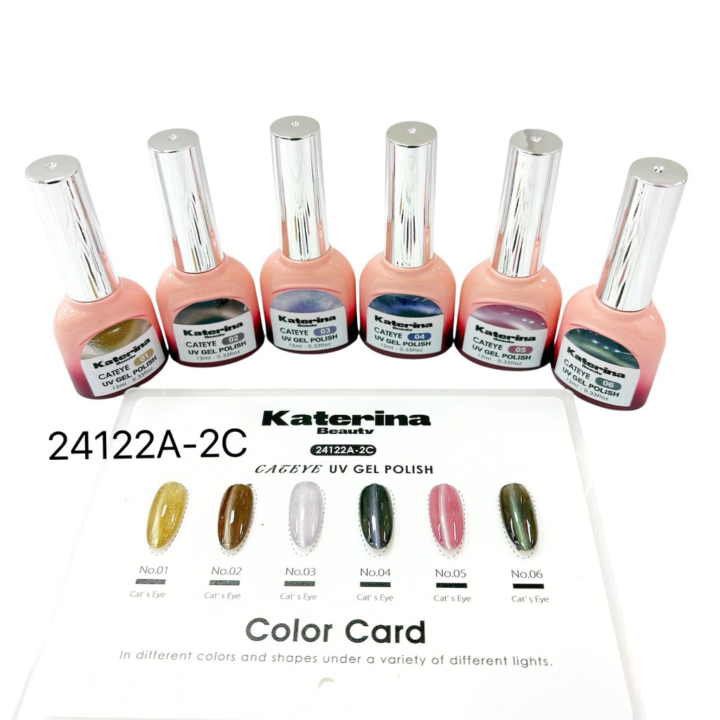 [PY-24122A-2c] SET CAT EYES KATERINA BEAUTY___Pack X6