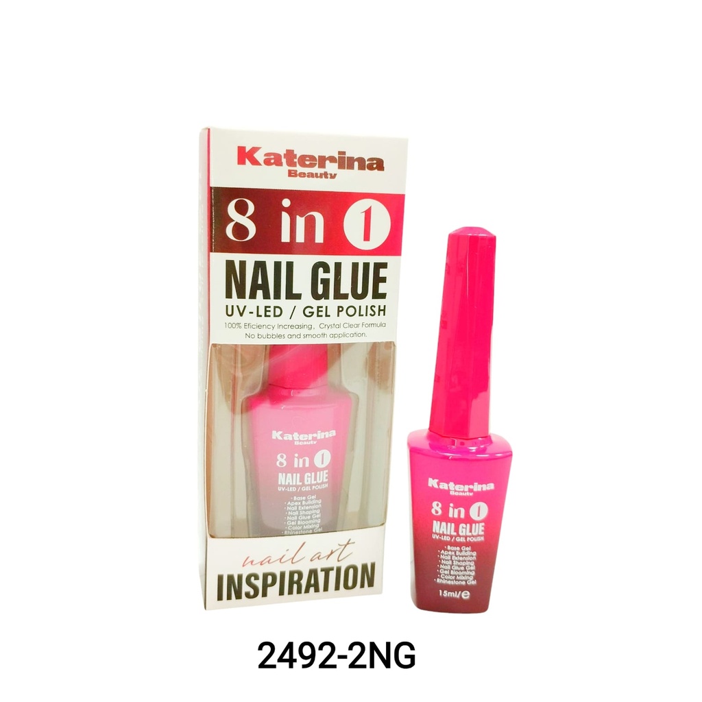 [PY-2492-2ng] NAIL GLUE 8 EN 1 UV/LED KATERINA