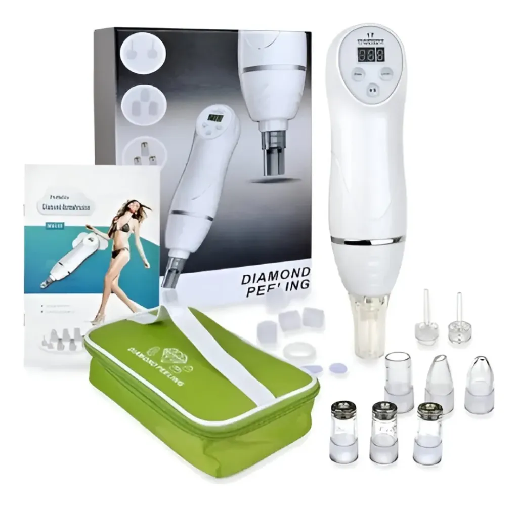 Punta De Diamante Microdermoabrasion 6 En 1 Puntos Negros Ya