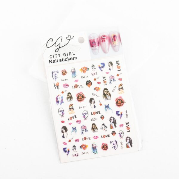 STICKER PARA UÑAS