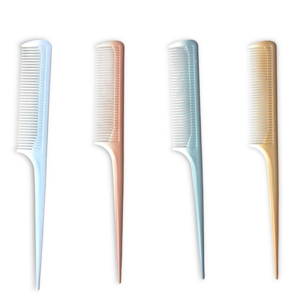 [PL-018492] Peine de punta fina DEGRADE SURTIDO  ELOISE ___Pack X6