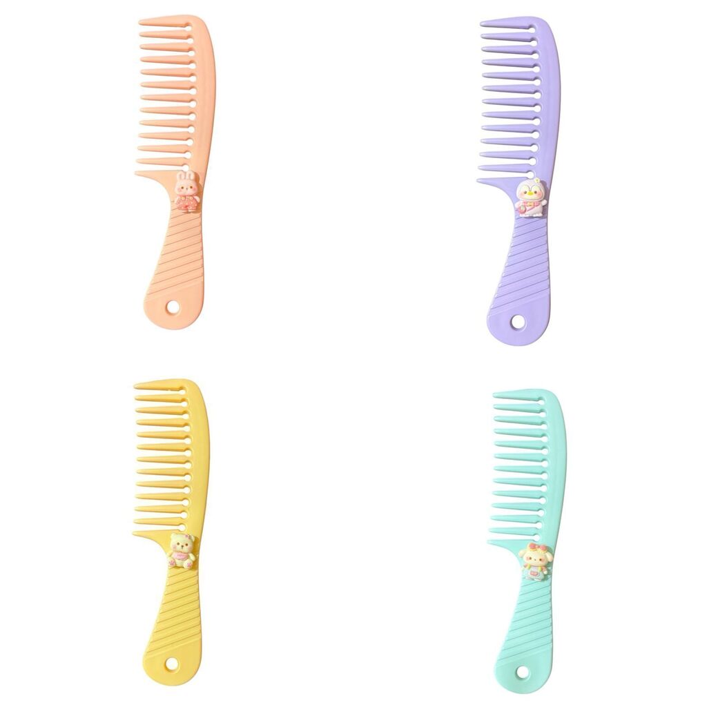 [PL-018461] Peine desenredante con accesorio  ELOISE ___Pack X6